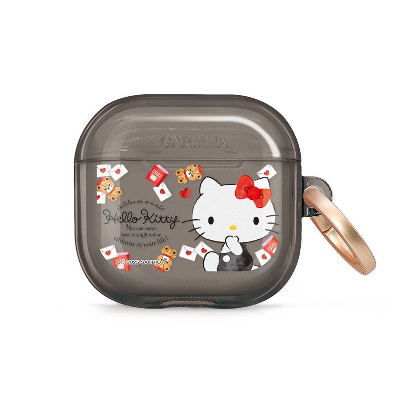 Sanrio Garmma AirPods 4 Case - Hello Kitty Bear Love Letter