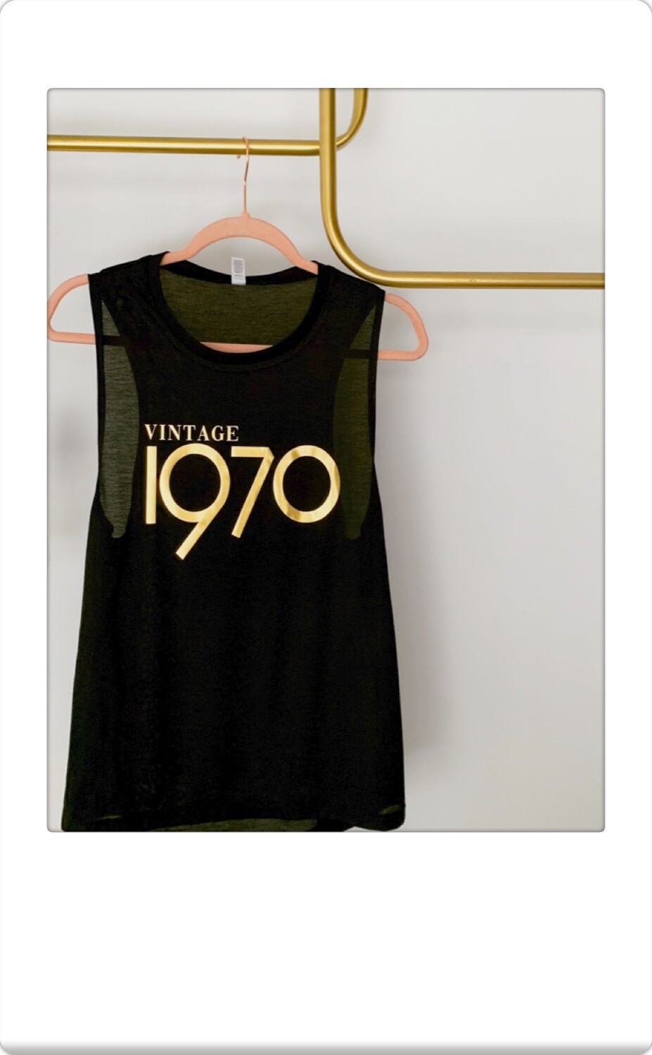 Vintage Year tank - Customized To Your Year!