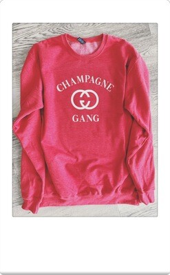 Champagne gang sweatshirt