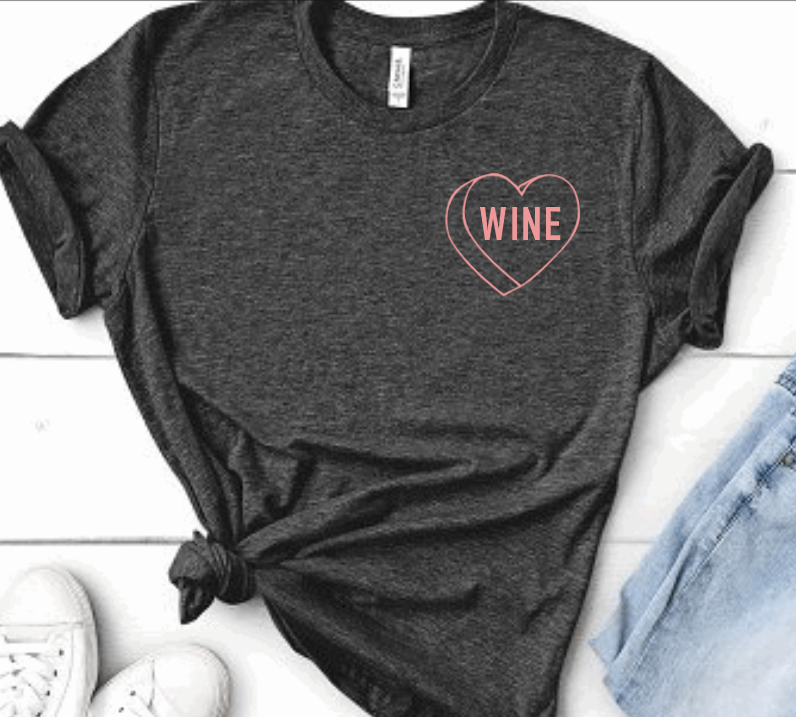 Candy Heart Valentine’s Boyfriend Tee