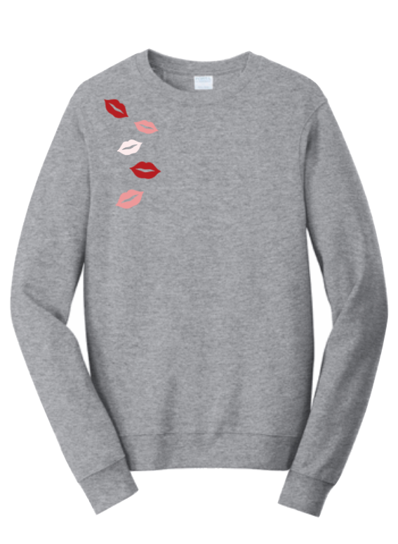 Sweet Lips Crew Sweatshirt