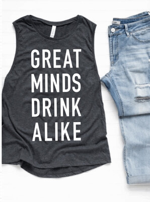 Great Minds Drink Alike Tank
