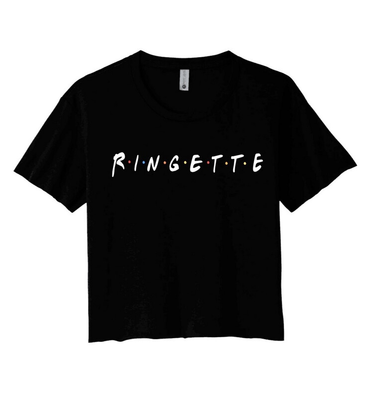 Friends Ringette Cropped Tee