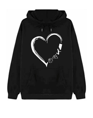 Basketball Heart Hoodie