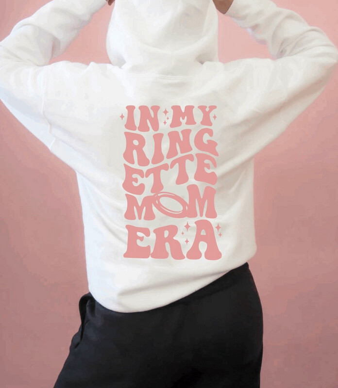 Ringette Mom Era Graphic Hoodie