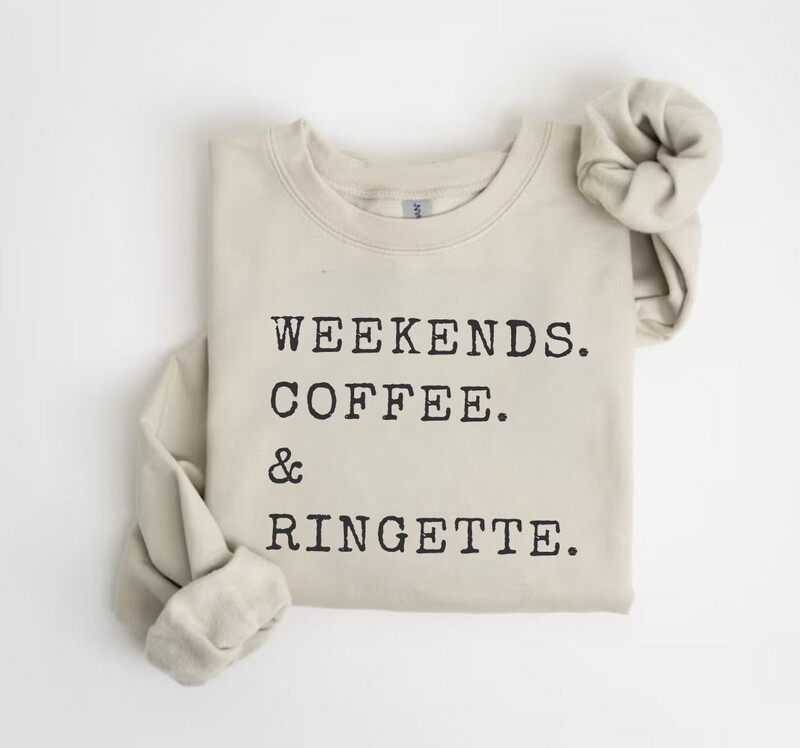 Weekends • Coffee • Ringette Crew In Sand