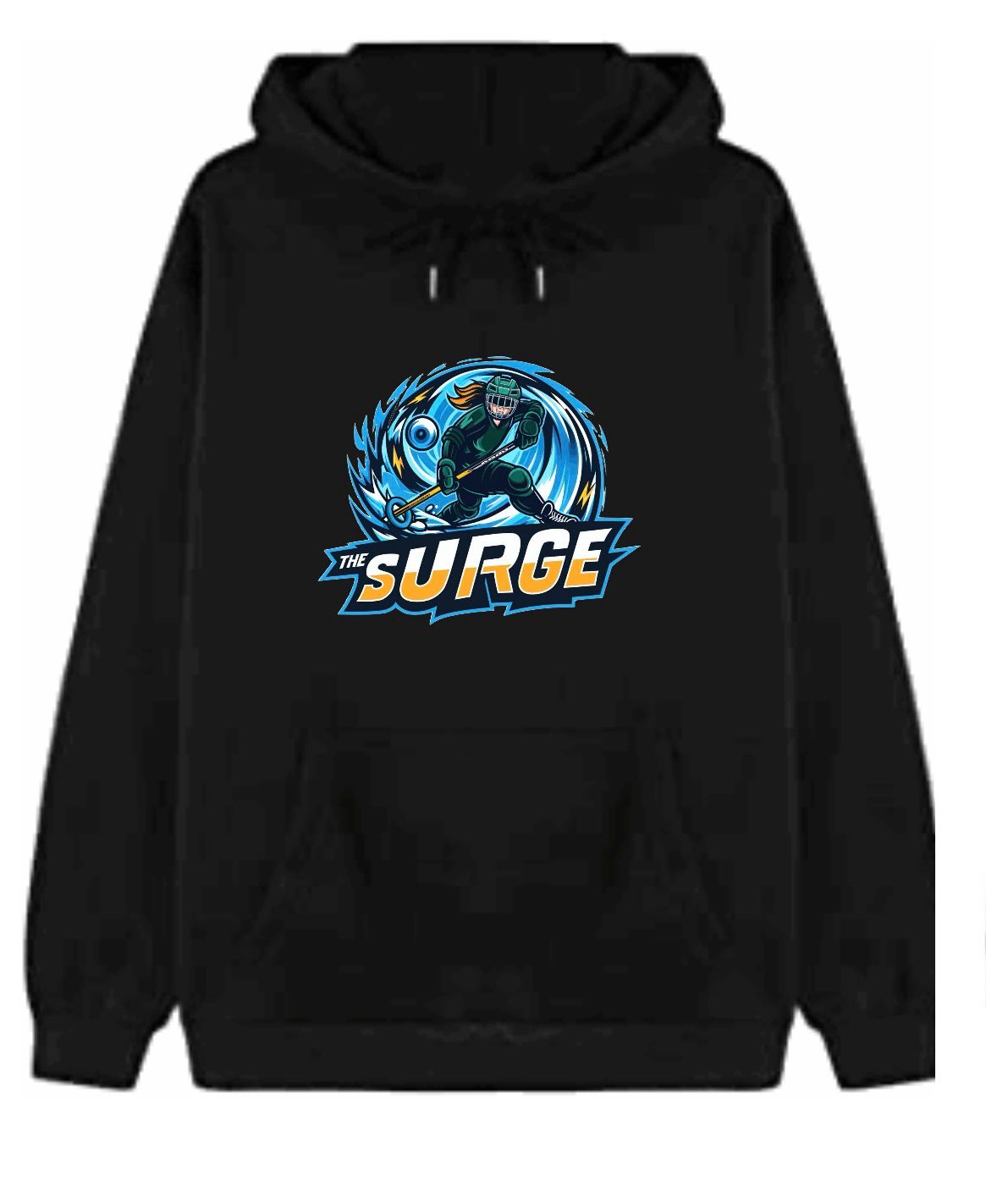 Surge Team Hoodie - Black