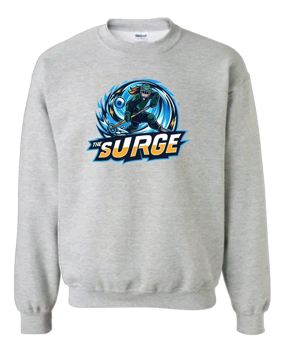 Surge Team Crewneck Sweatshirt - GREY