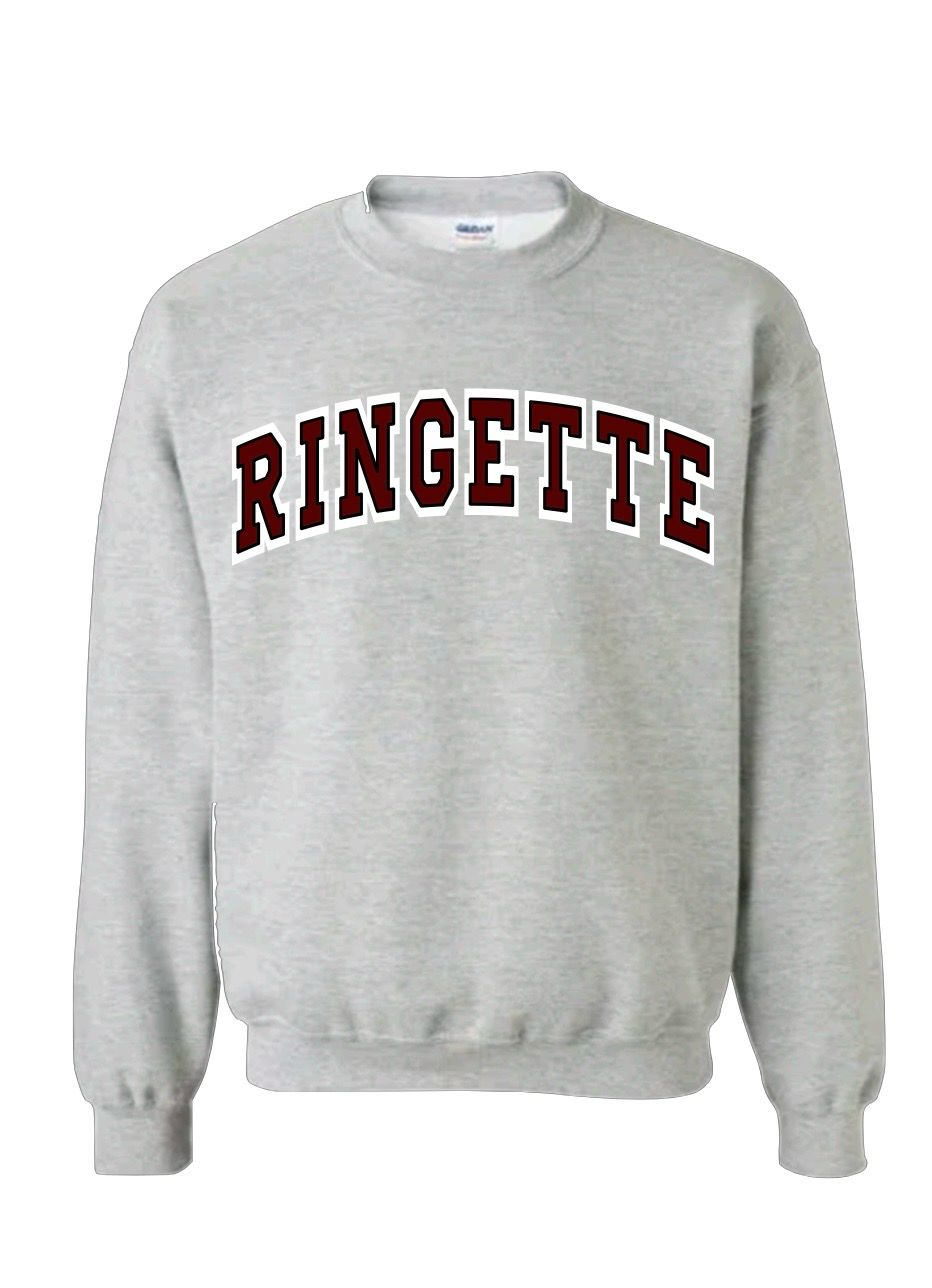 Heather Grey Ringette Varsity Crew