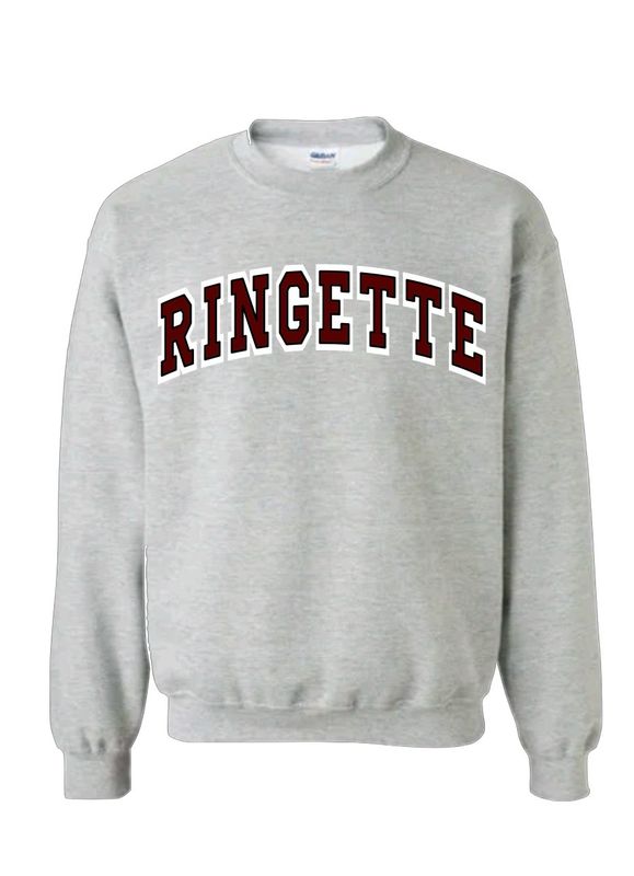Heather Grey Ringette Varsity Crew
