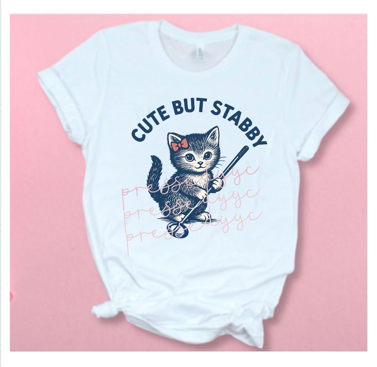 Ringette Cut But Stab*y Oversized Tee