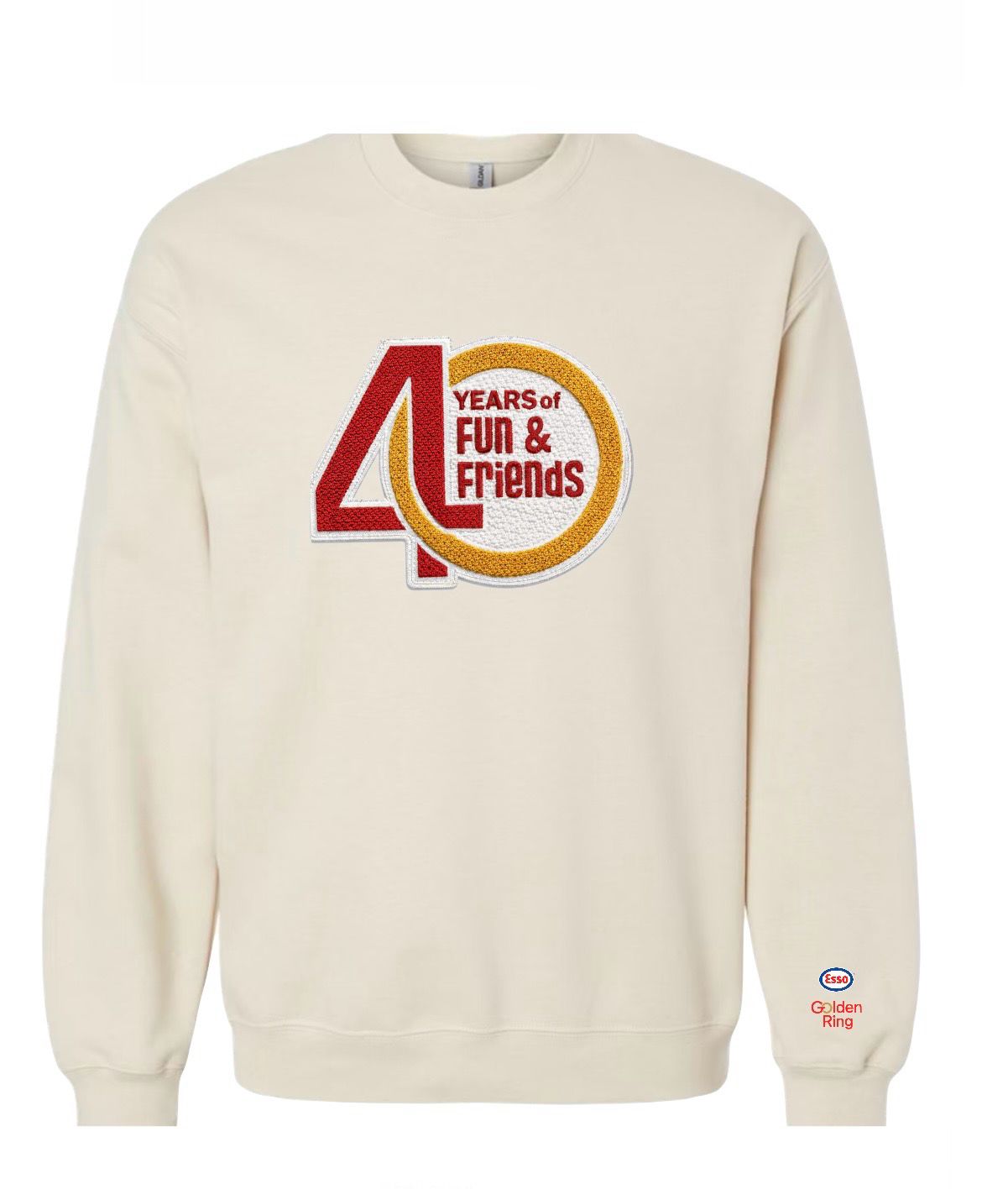 Esso Golden Ring 40th Anniversary Limited Edition Crewneck - Oatmeal