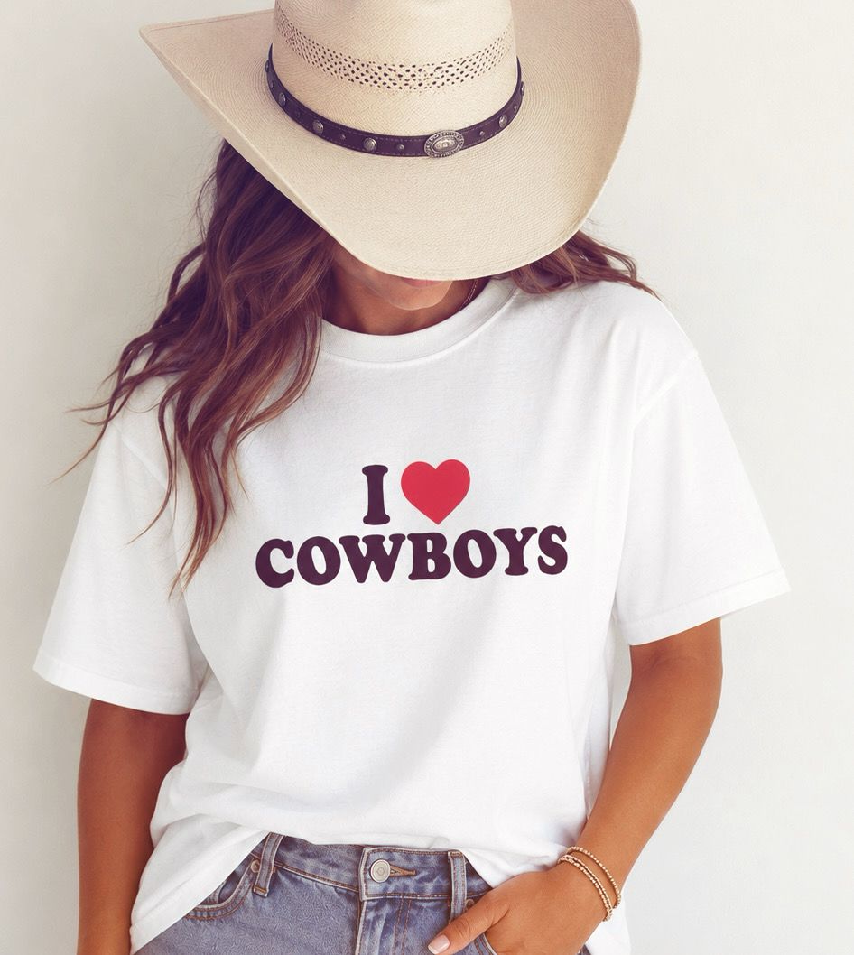 I Heart Cowboys Tee - Calgary Stampede Limited Edition Tee