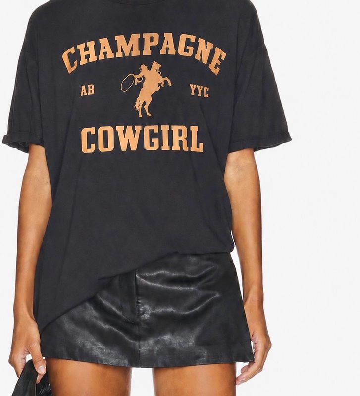 Champagne Cowgirl Tee - Calgary Stampede Limited Edition Tee