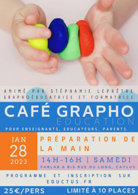 Café Grapho #2 Préparation de la main