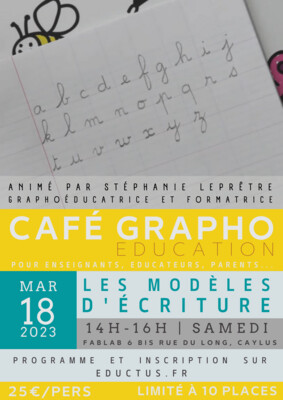 Café Grapho #4 Modèles d'écriture