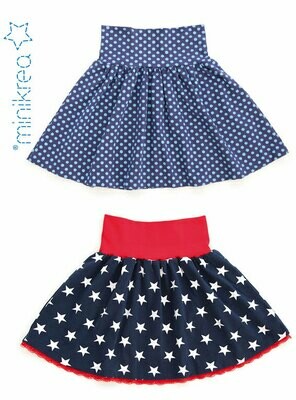 Sewing pattern for A-line Skirt