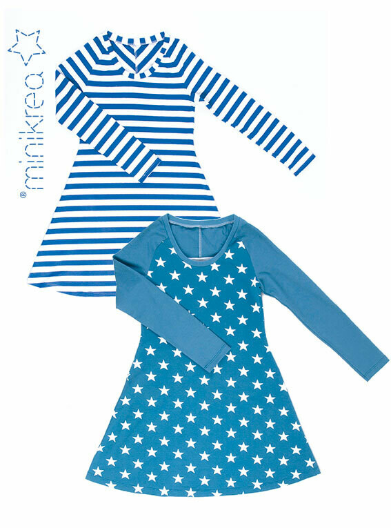 Sewing pattern for Raglan Knit Dress