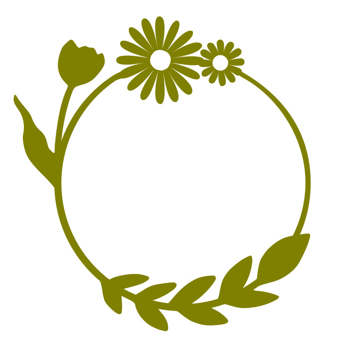 Couronne de fleurs