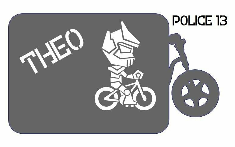 Plaque Vélo