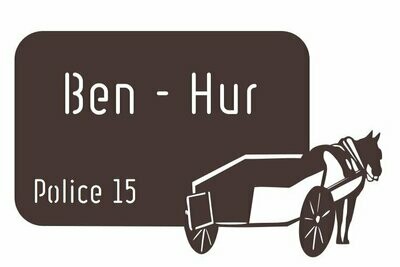 Plaque Ben Hur