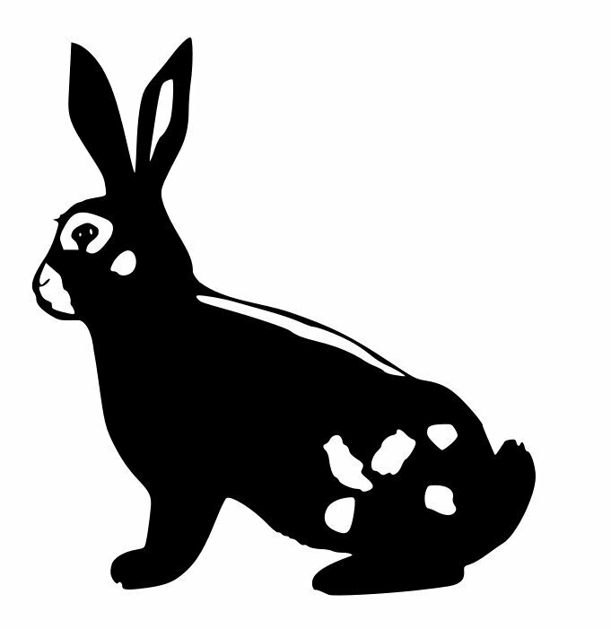 Silhouette Lapin