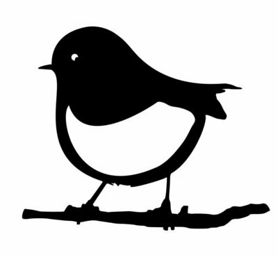 Applique Rouge gorge Applique Rouge gorge