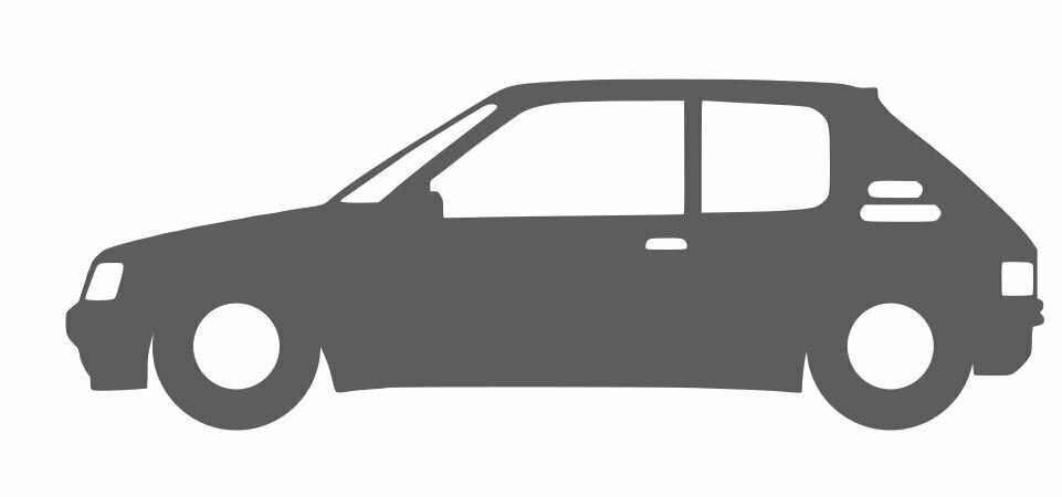 Applique 205 GTI