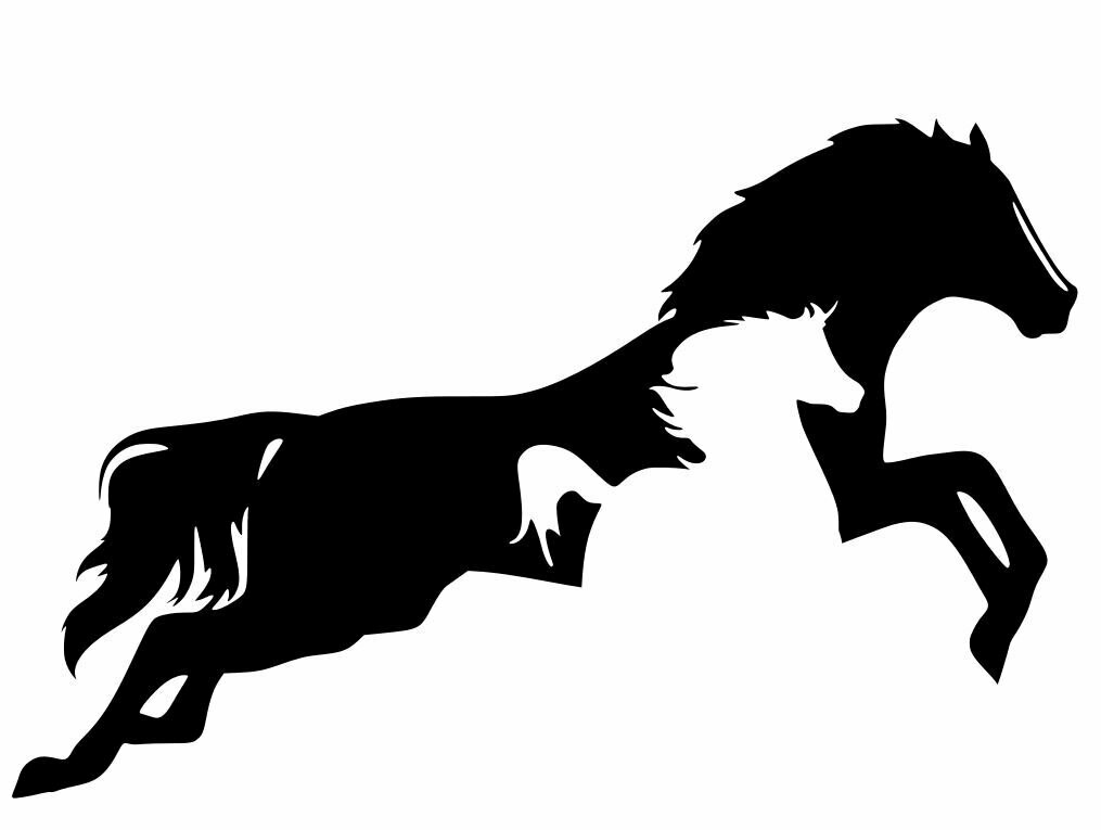 Silhouette Pony Express
