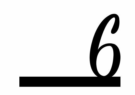 Texte / Chiffre sur embase rectangle