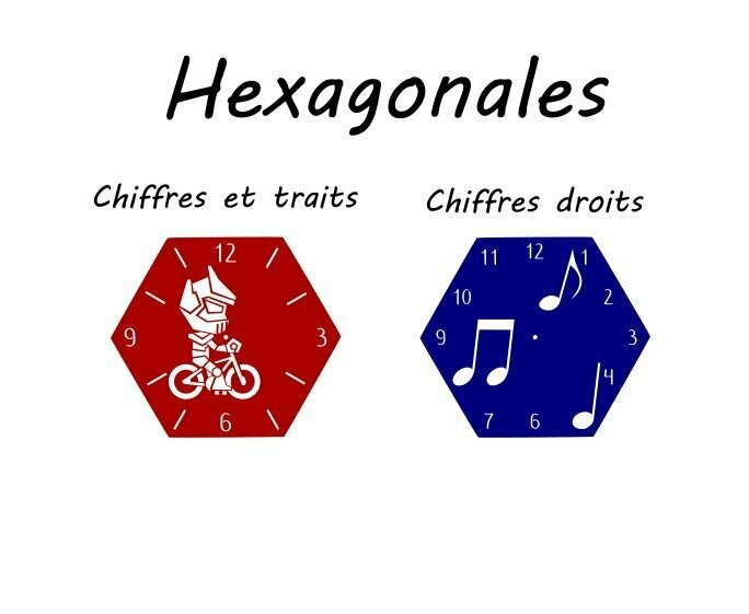 Horloge Hexagonale