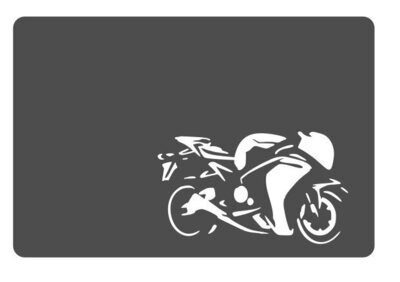 Plaque Moto sportive