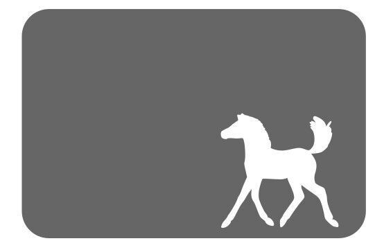 Plaque poulain 2
