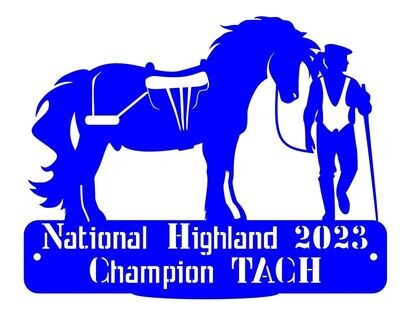 National Highland 2023 - Champion TACH