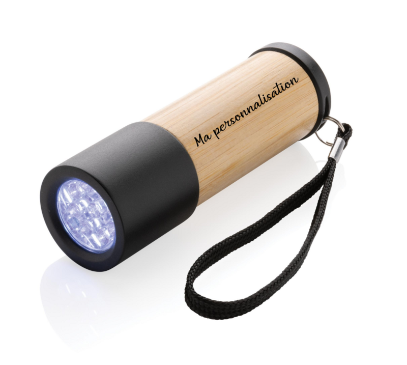 Lampe de poche avec gravure personnalisée