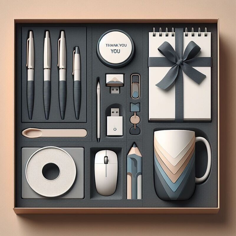 Pack cadeau bureau à composer (à partir de 3 pièces)