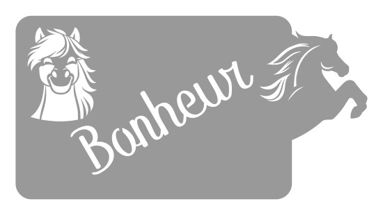 Plaque Bonheur