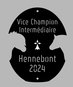 Vice Champion Intermédiaire - Hennebont 2024