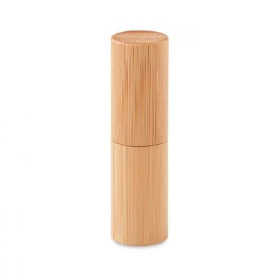 Stick à lèvre avec étui bambou et  gravure personnalisée