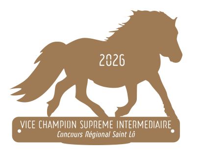 Vice Champion suprême Intermédiaire  -  St Lô 2026