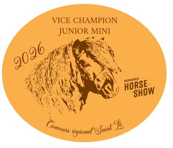 Vice Champion Junior Mini -  St Lô 2026