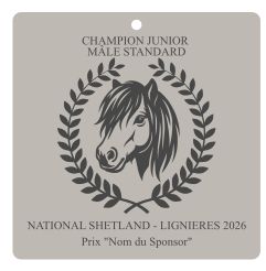 Champion Junior Mâle  Standard-  National Lignières 2026