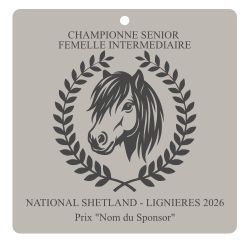 Championne Sénior Femelle Intermédiaire -  National Lignières 2026