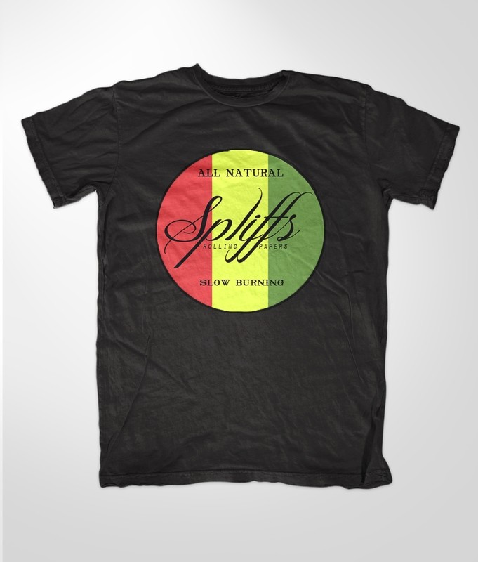 Spliffs Circle Logo Shirt Black Large