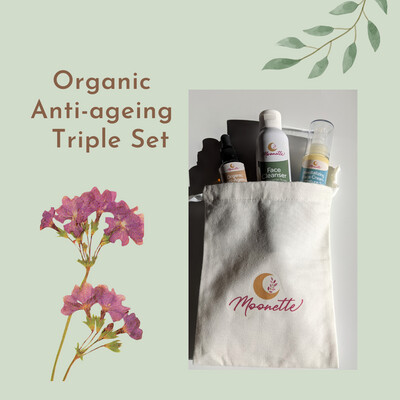 Organic Anti-ageing Triple Set / Kit Triple Anti-edad Orgánico