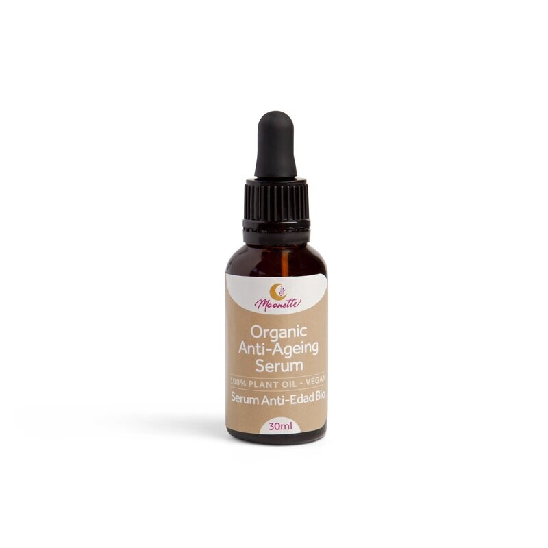 Organic Anti-ageing Serum / Sérum Antiedad Bio Mejor sérum antiedad vegano 30ml Sérum antiedad orgánico piel madura Aceite facial natural antiarruga Sérum Facial mujer