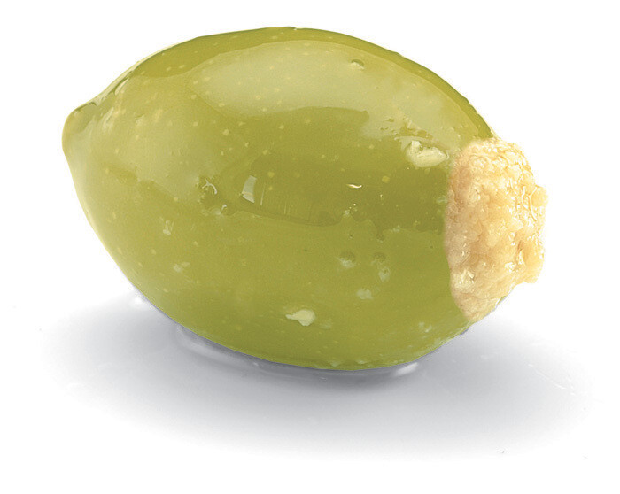 Oliven gefüllt mit Zitronencreme Antipasti 280g (100g/2,68€) Abtropfgewicht 180g