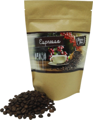 Espresso Pasta fino - vollmundiger kräftiger Röstkaffee 250g (100g/2,80€)