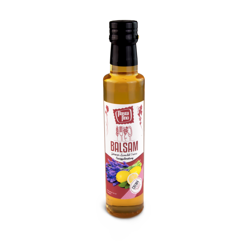 Zitronen Lavendel Crema Essigzubereitung 250ml (100ml/3,60€), 3% Säure
