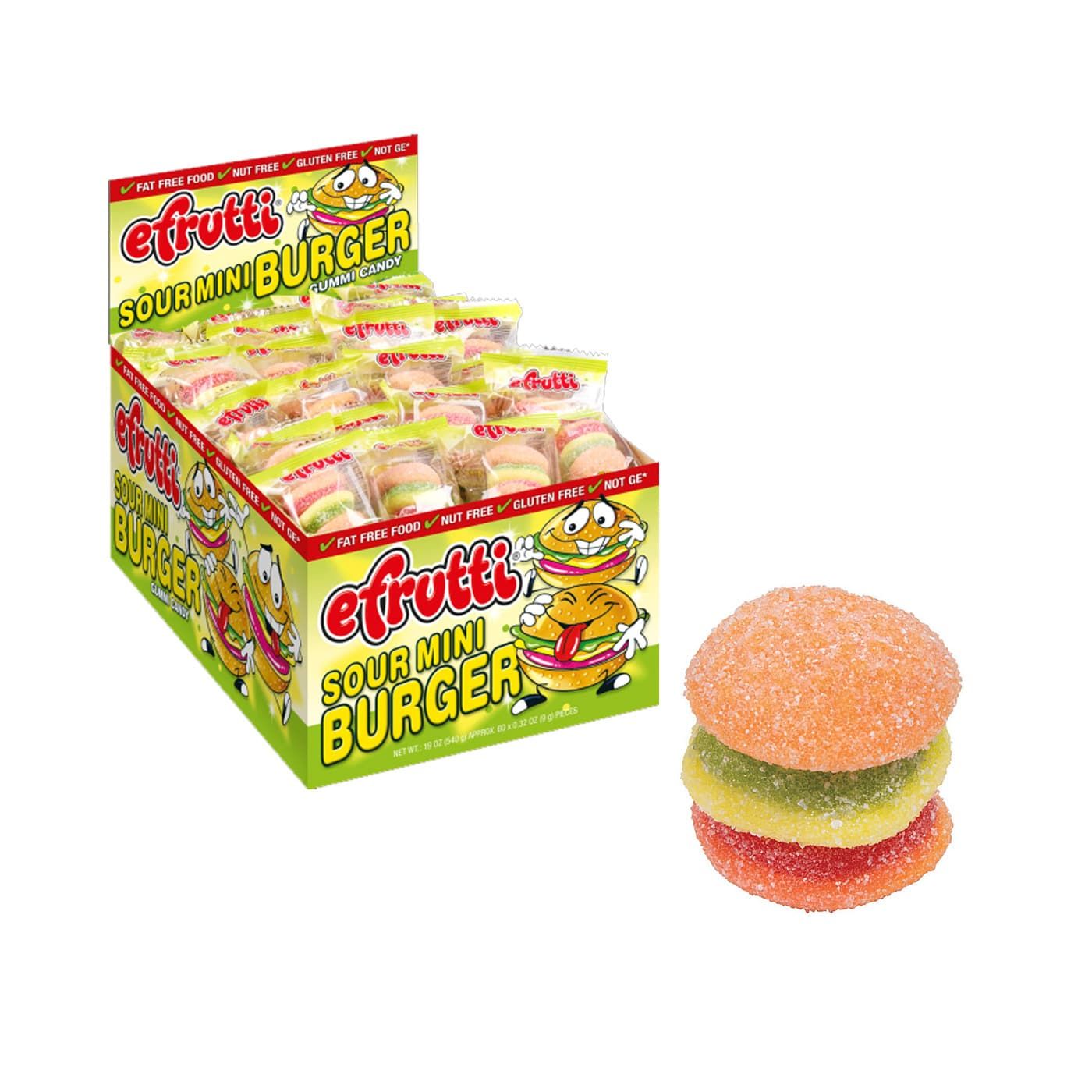Gummi Mini Burger Sour